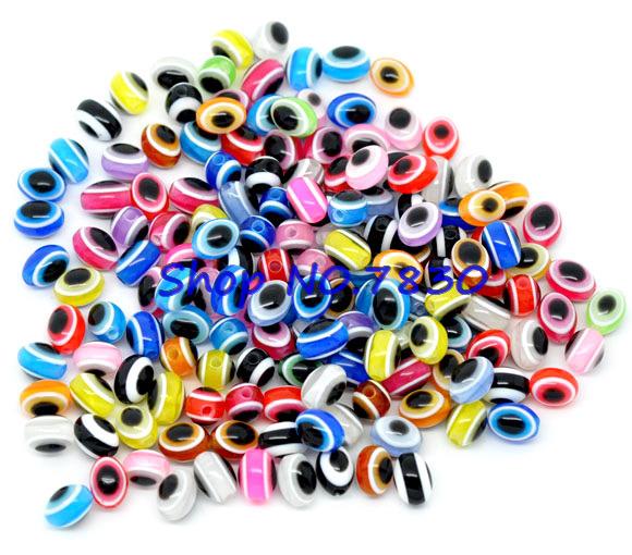 批发蓝眼睛树脂眼珠 树脂眼珠配件evi eye beads
