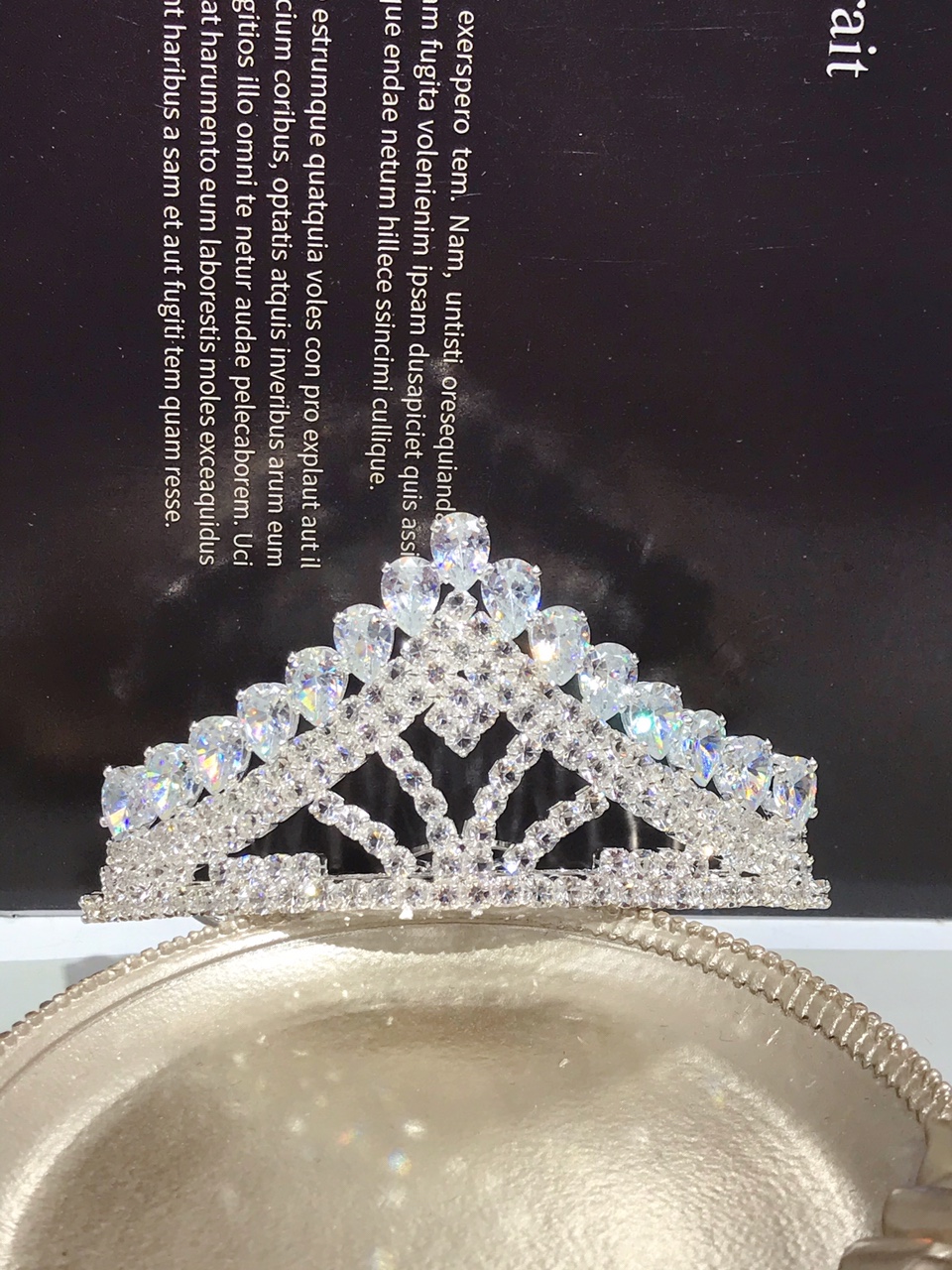 Zircon new bride headwear high quality thumbnail