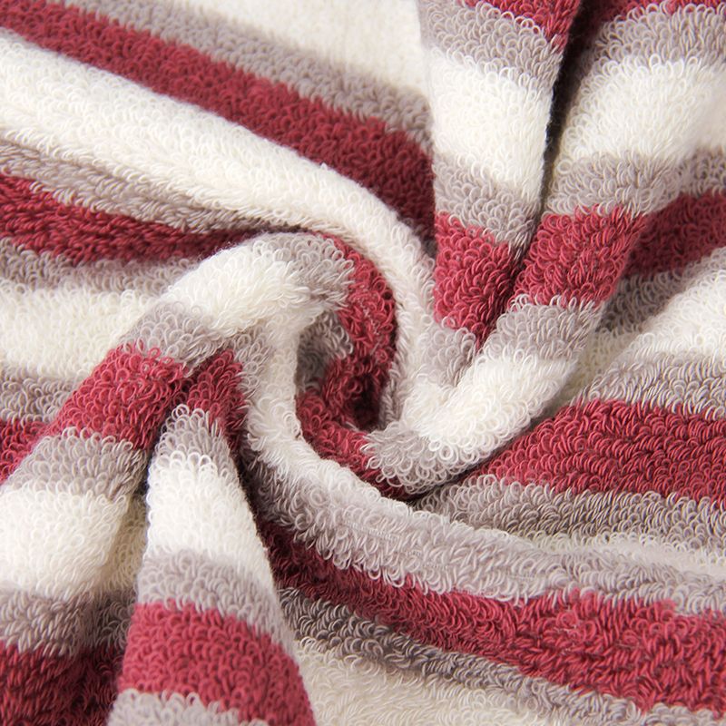 Yiwu Good Goods - Futian - Vertical Stripe Towel Absorbent Couple Face Towel Fashion Men And Women Face Towel Item Picture