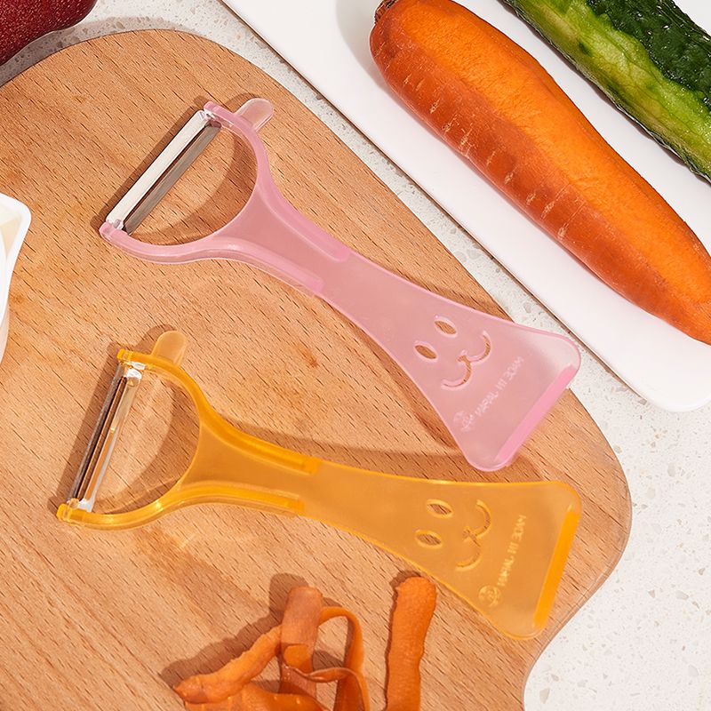 KOHBEC japonés plástico planchas frutas y verduras cuchillos de cepillado