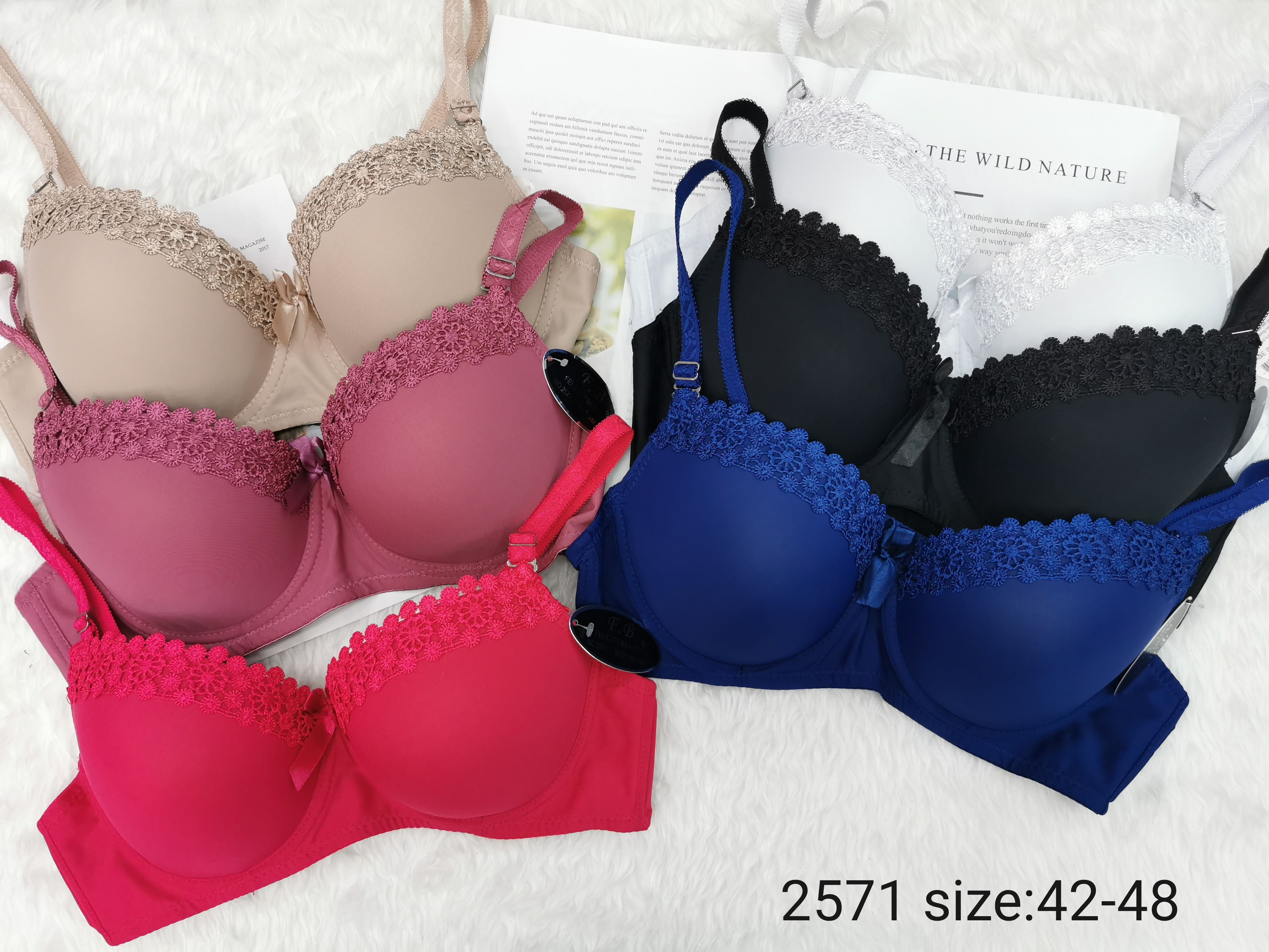 Push-Up Adjustable Plus-Size Bra Sexy Lace Sponge-Free Ultra-Thin Bra Foreign Trade Bra Sexy Lace Large Cup