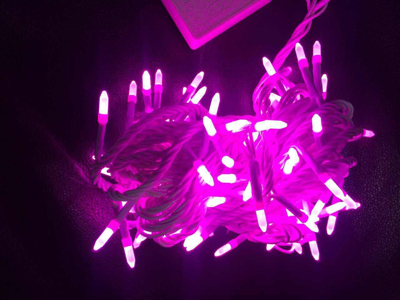 100LED rocket foam pink