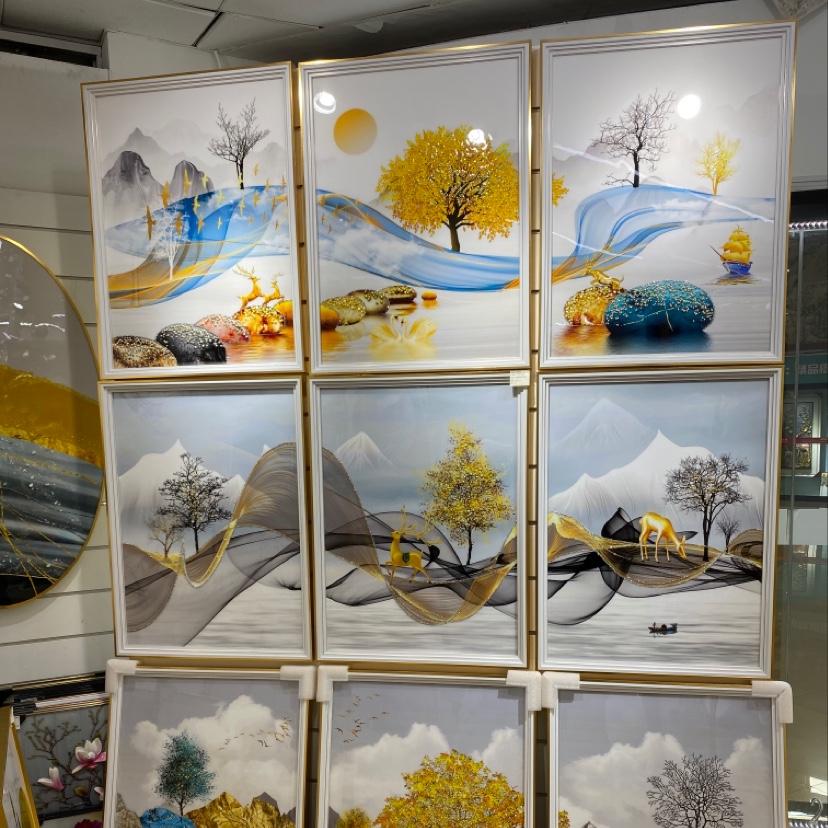 铝合金双框晶瓷