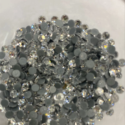 10 White Imitation Diamond