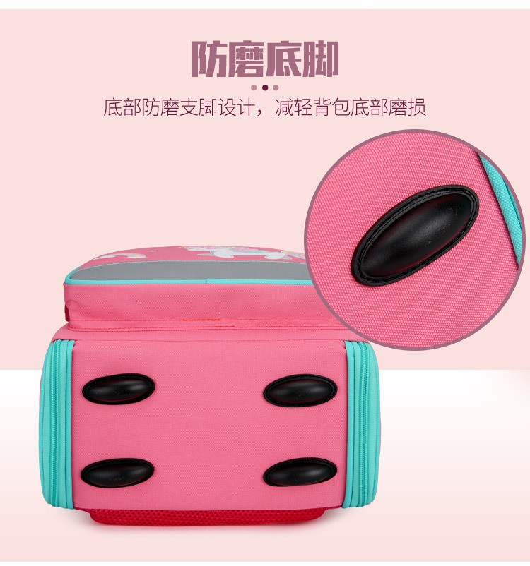 Cross-border foreign trade schoolbag, Russian space bag, primary school schoolbag, children can open and reduce the burden detail image 15