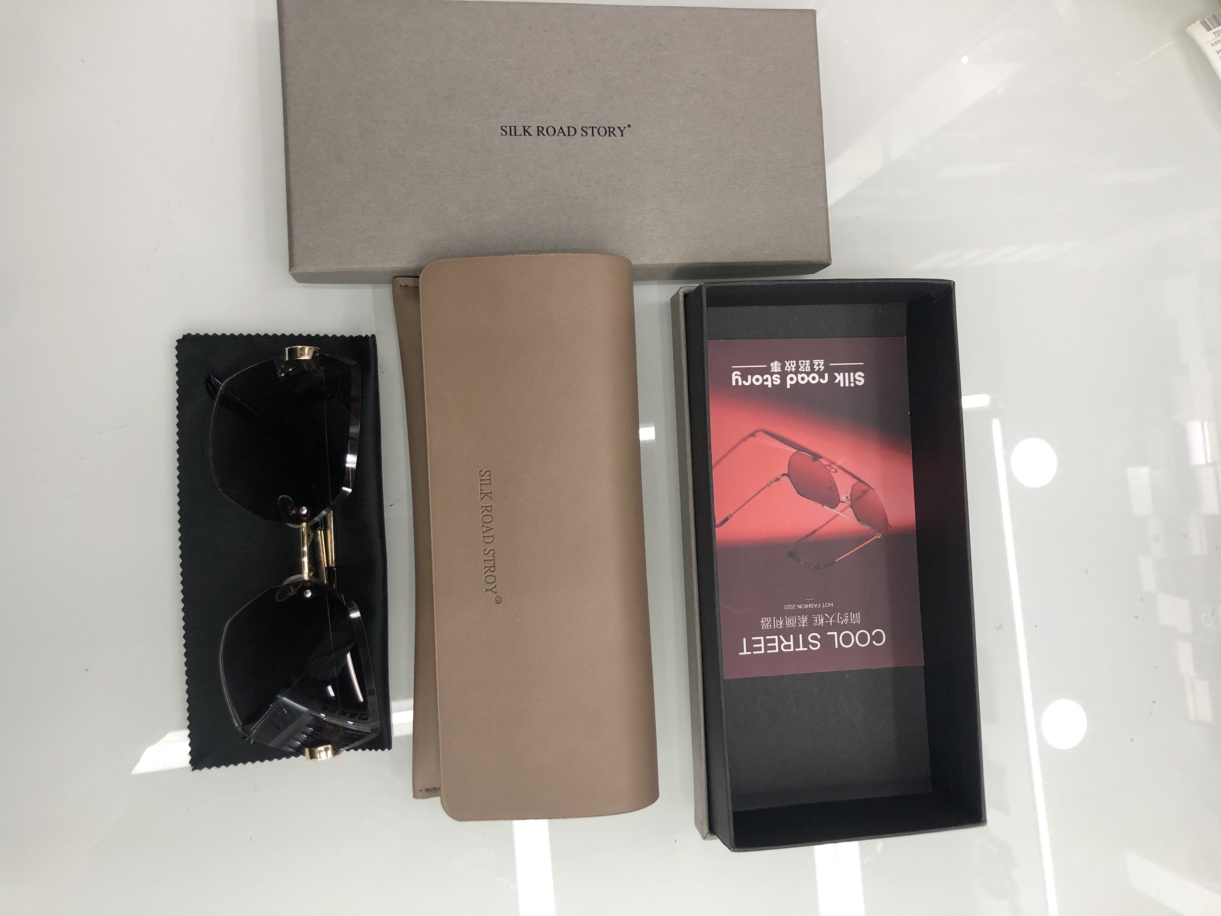 Silk Road Story Brand Sunglasses, Styles And Colors To Choose From, Packaging Are The Same details Picture