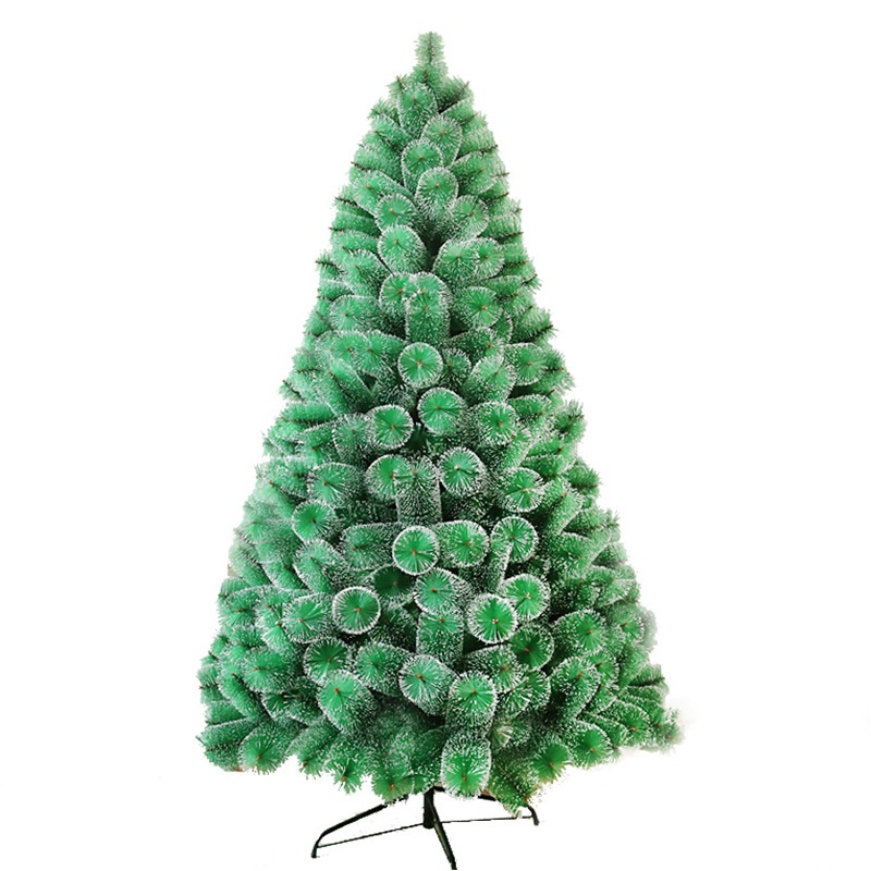 Add cedar needle Christmas tree exit