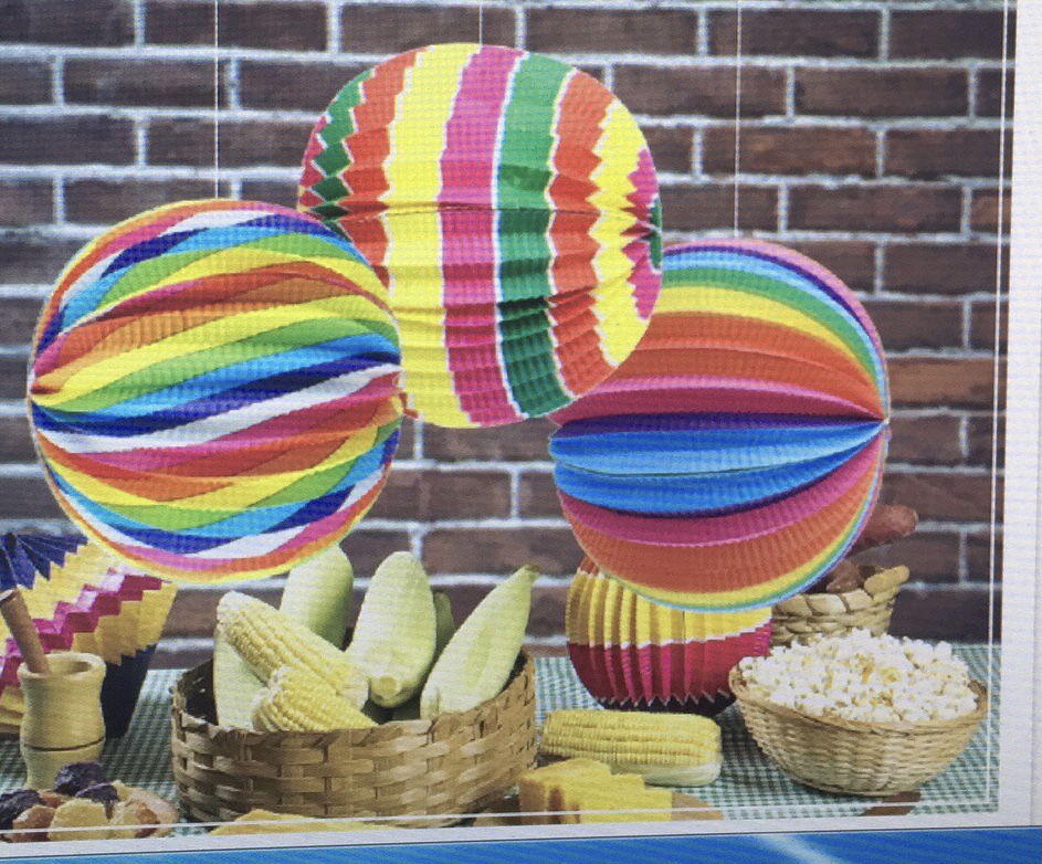 10寸西瓜彩色纸灯笼婚庆节日派对装饰11