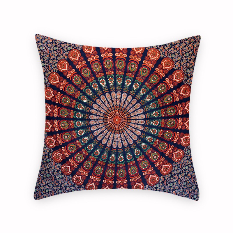 亚马逊热销几何印花抱枕套靠垫 沙发椅子靠背厂家直销支持定制详情图3