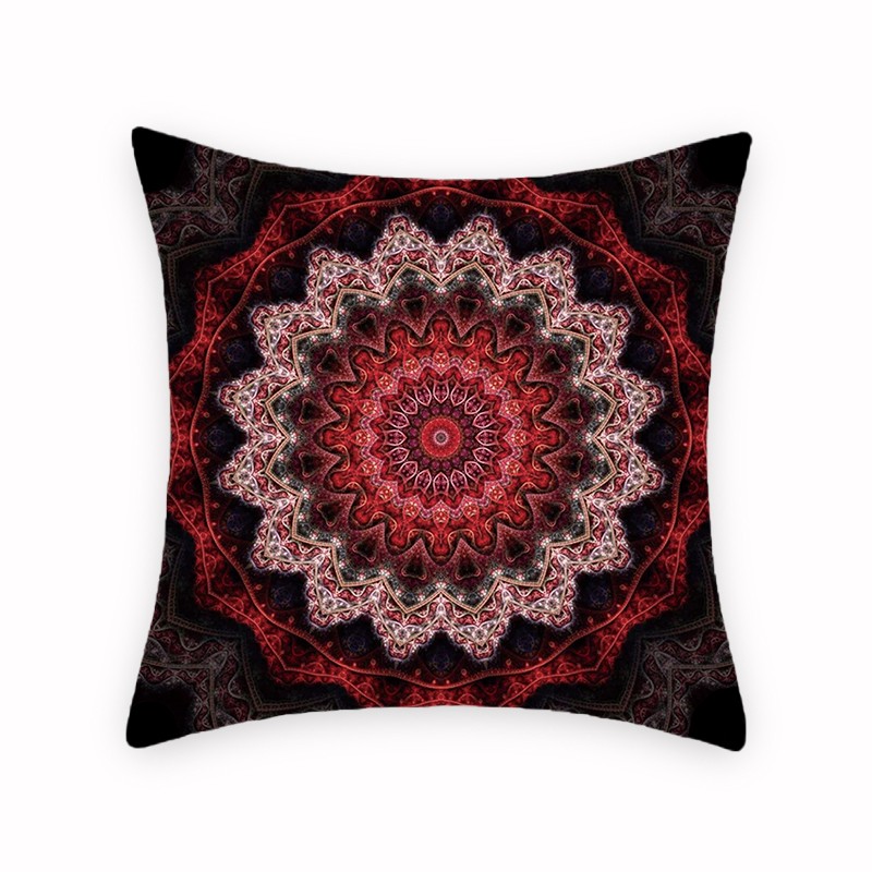 跨境印花亚麻抱枕套 沙发办公室椅子靠背厂家直销支持定制详情图11