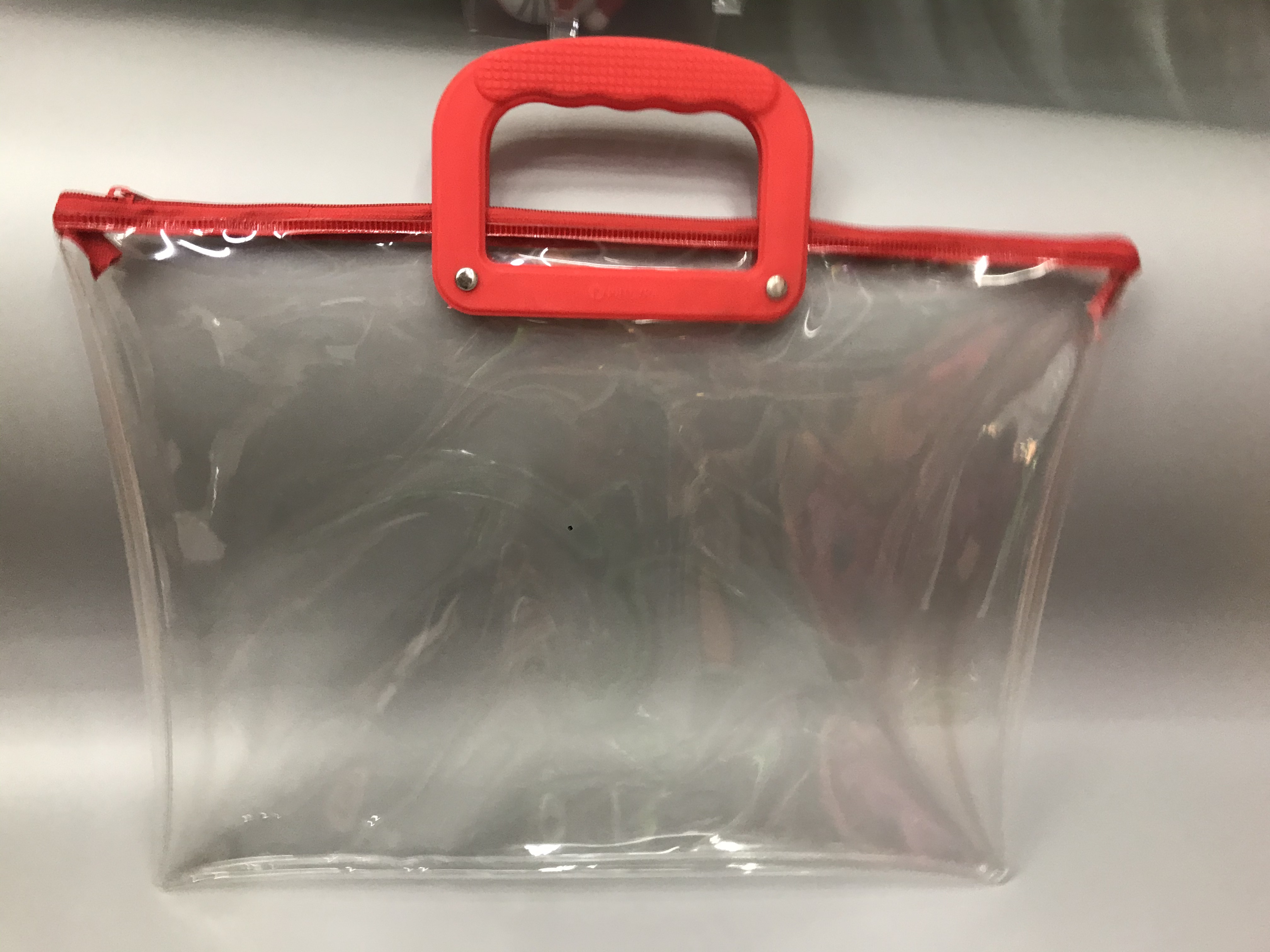 Transparent file bag detail image 2