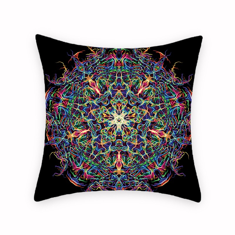 亚马逊热销几何印花抱枕套靠垫 沙发椅子靠背厂家直销支持定制详情图13