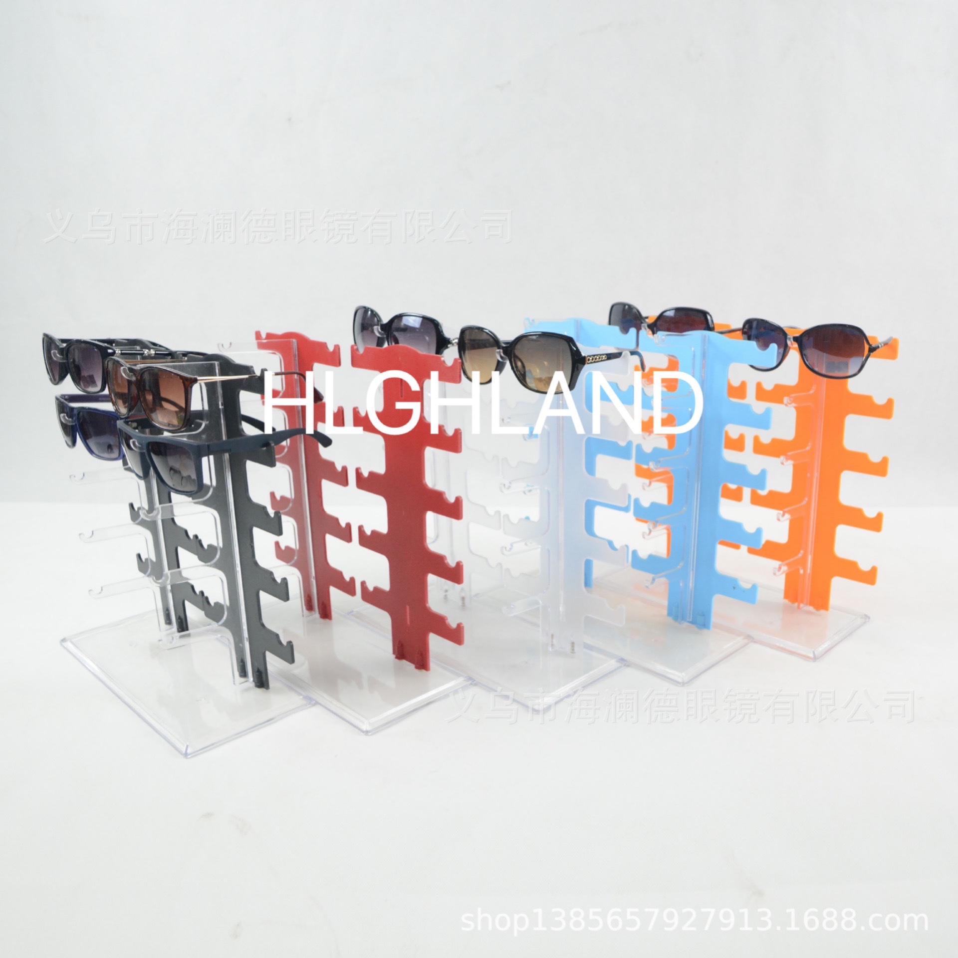 海澜德工厂直销 眼镜架眼镜展示架塑料道具亚克力架详情图4
