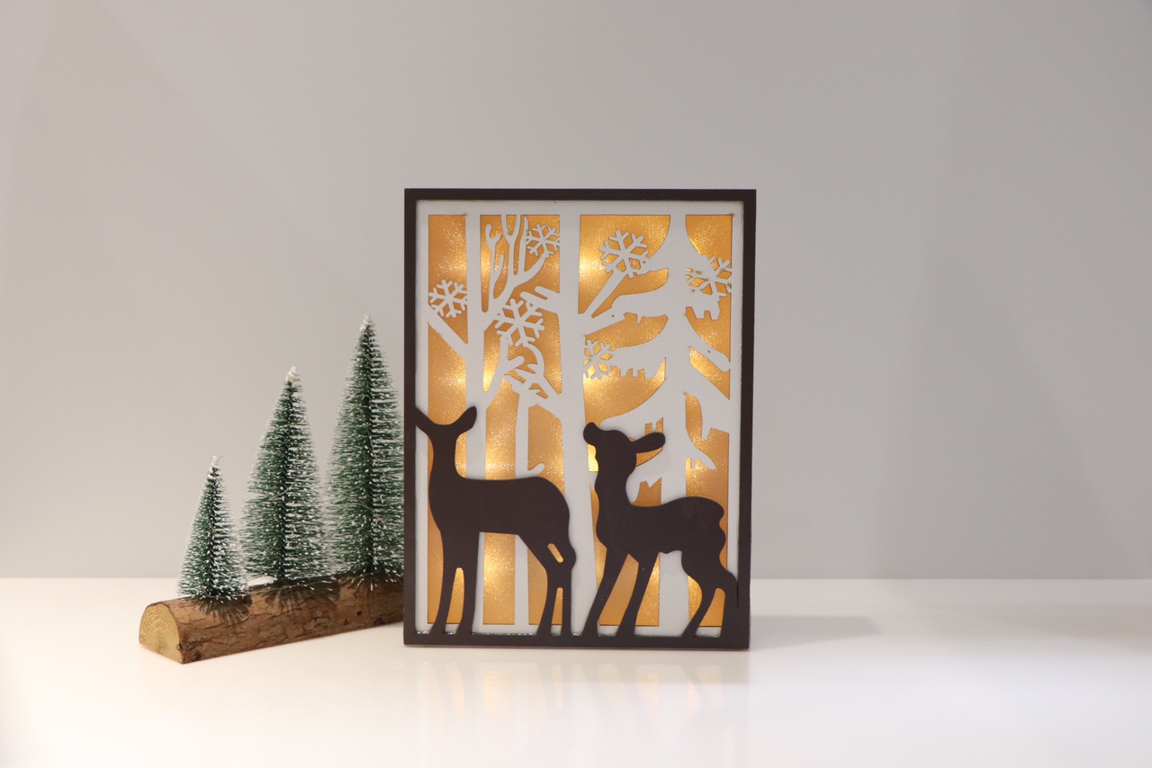 Wooden Christmas decorations