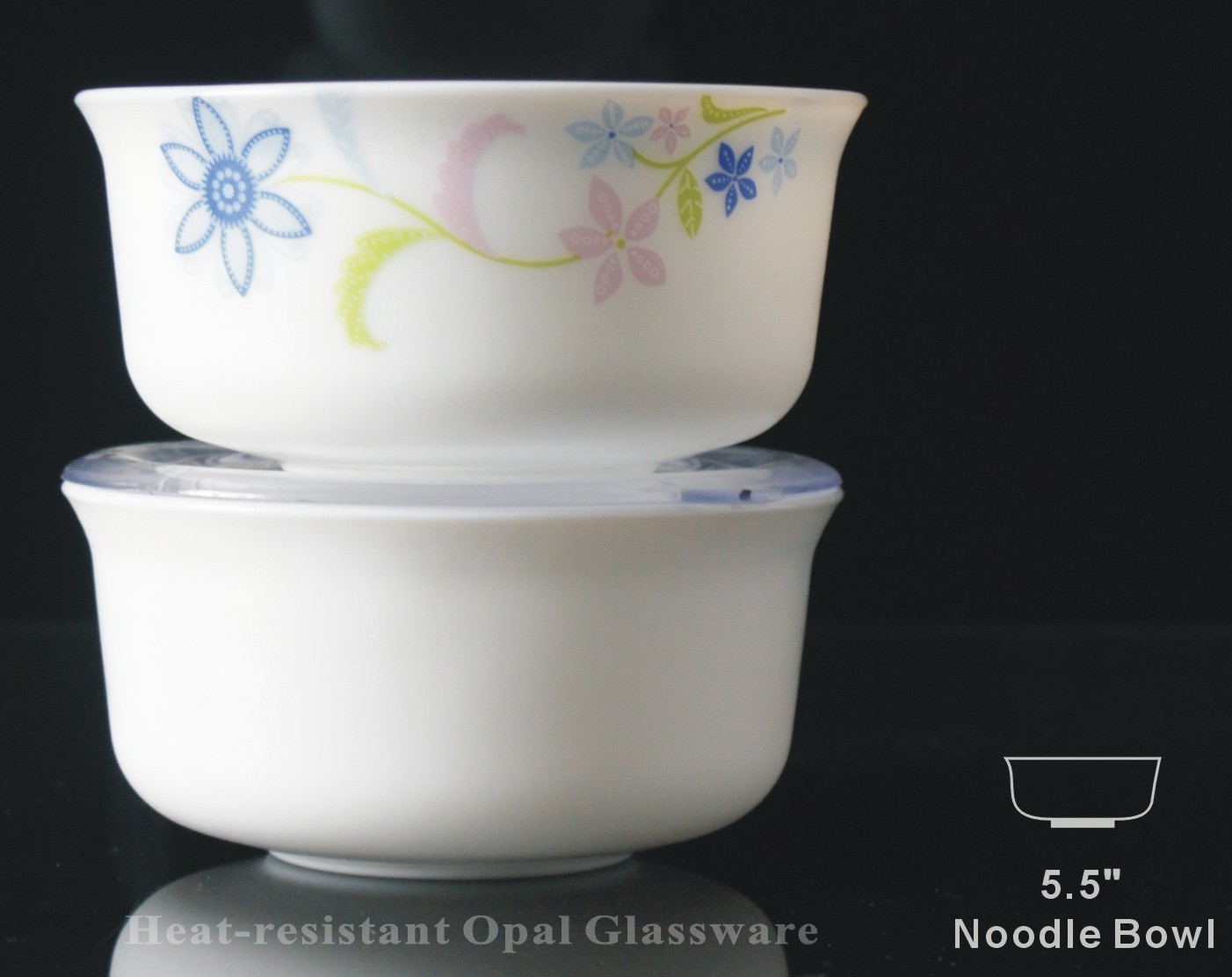 面碗礼品碗促销款义乌好货玻璃碗SALAD BOWL-HDW55 OPAL BOWL详情图2