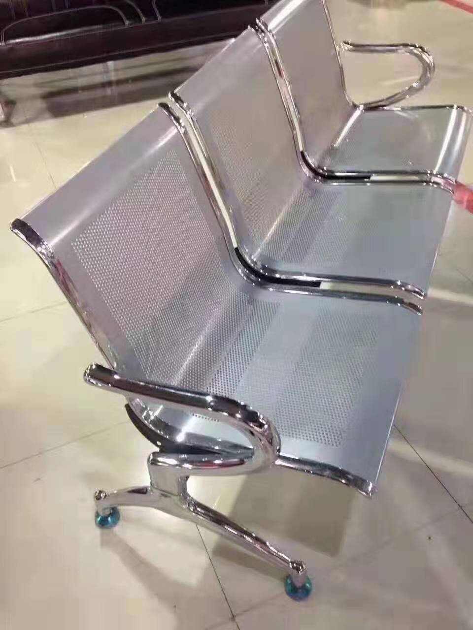 不锈钢排椅户外排椅三人椅四人位等详情图4