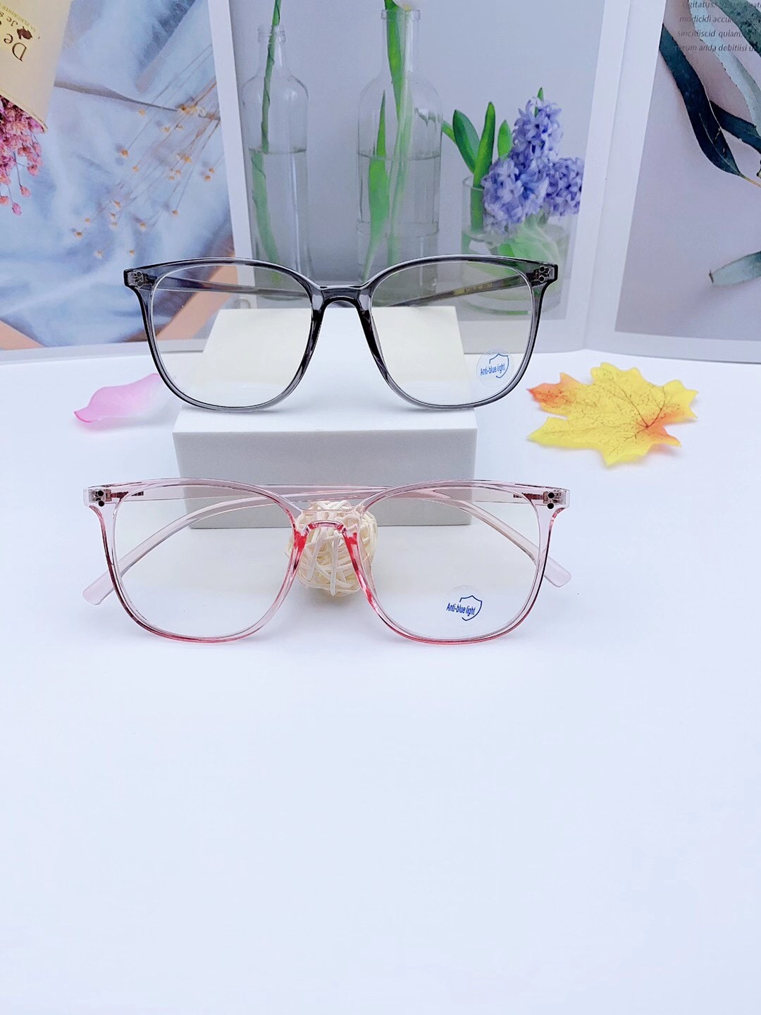 型号：TR8566，韩版潮流素颜显瘦防蓝光眼镜框己出货详情图4