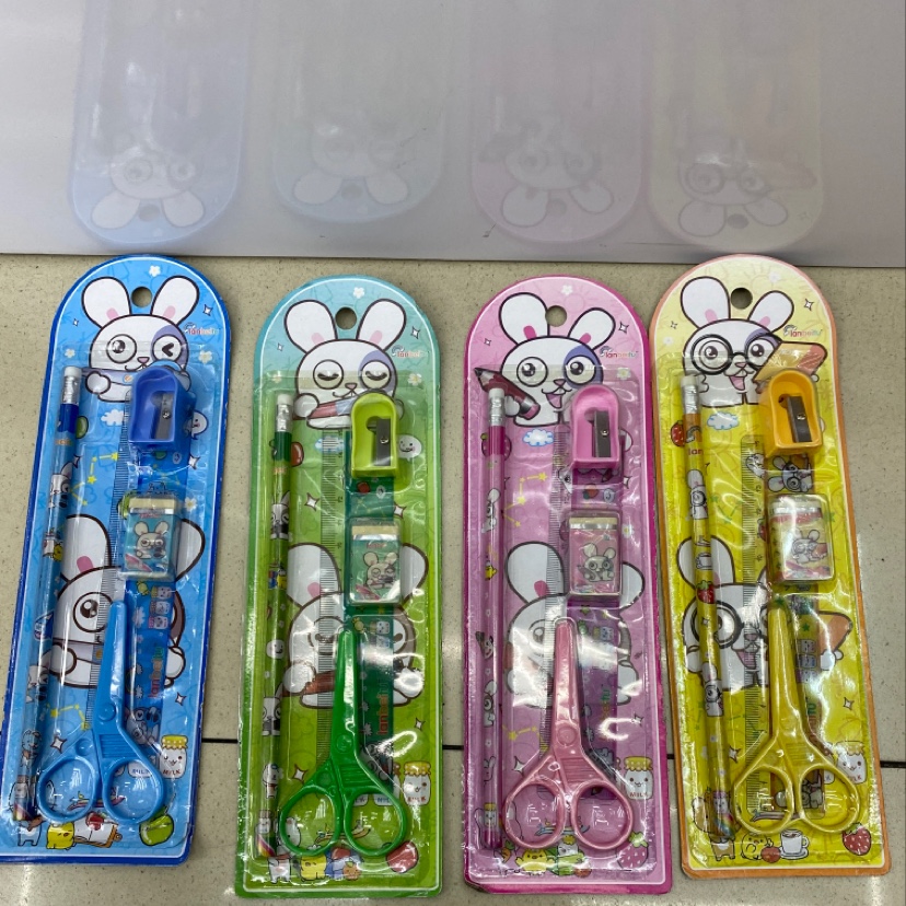 Wangsheng Stationery Office Culture Learning Children's Student School 888 Student Stationery Set details Picture