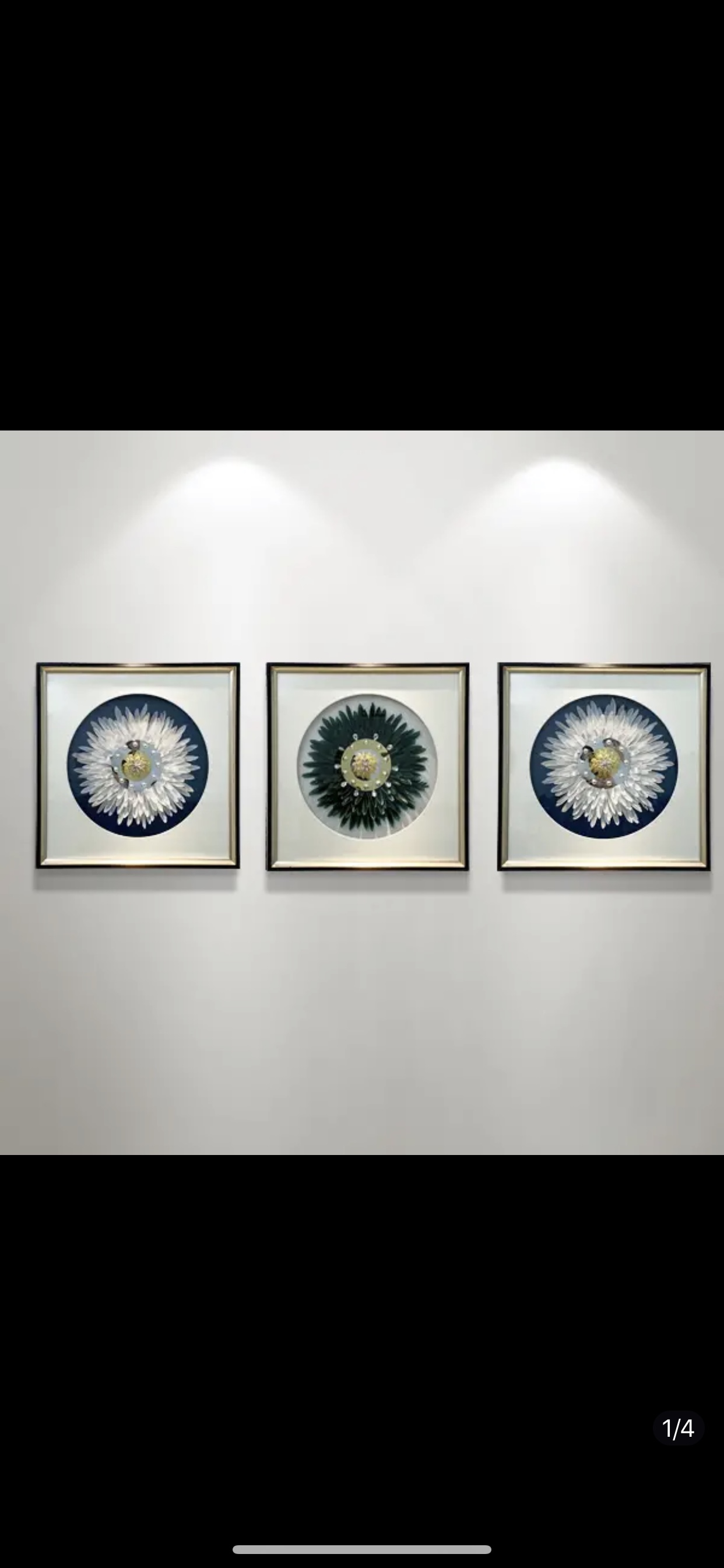 现代装饰画实物图