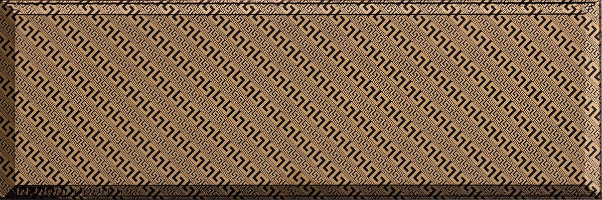 SOLID GOLD ceramic tile from Imported Italian luxury brand VERSACE Greek fretwork 265024 thumbnail