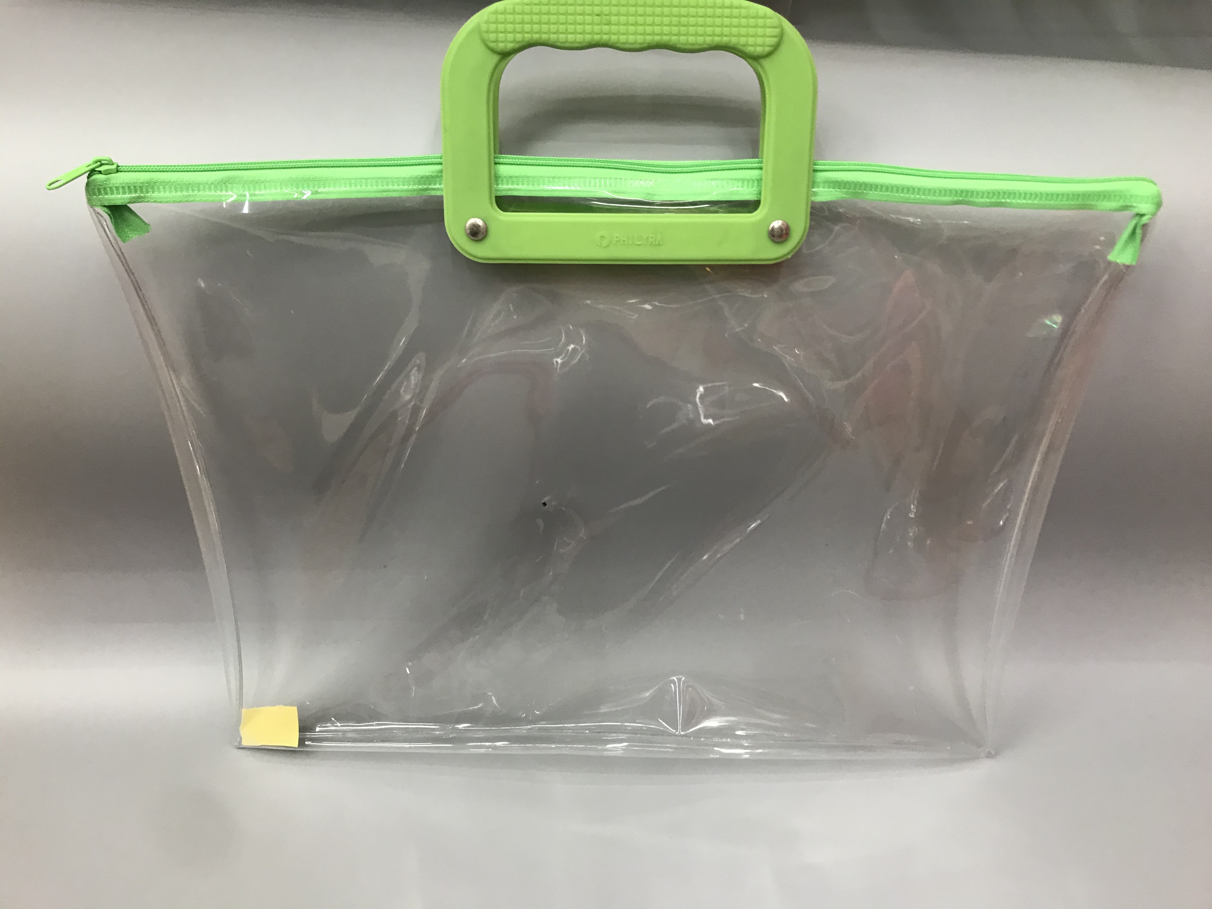 Transparent file bag detail image 1
