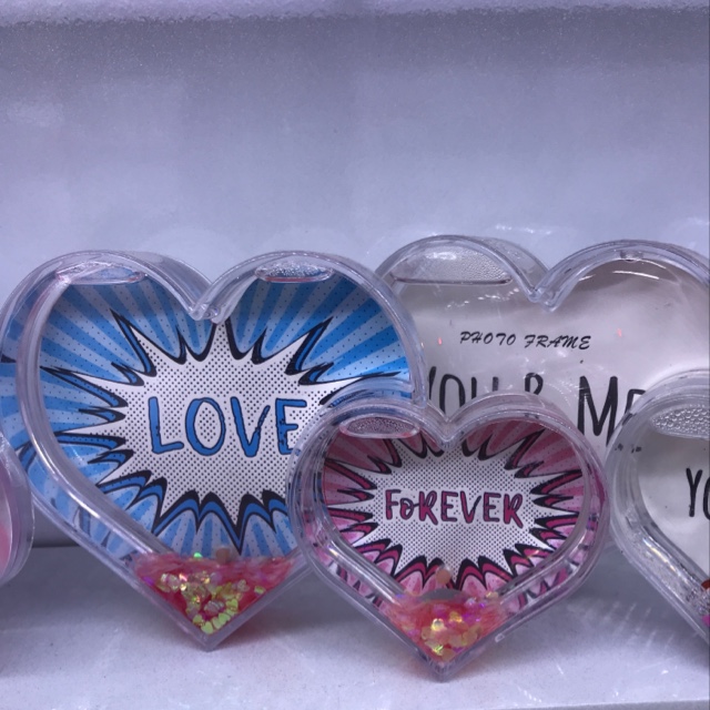 Double-heart water-in-water photo frame, Zhehui Craftsmanship 02
