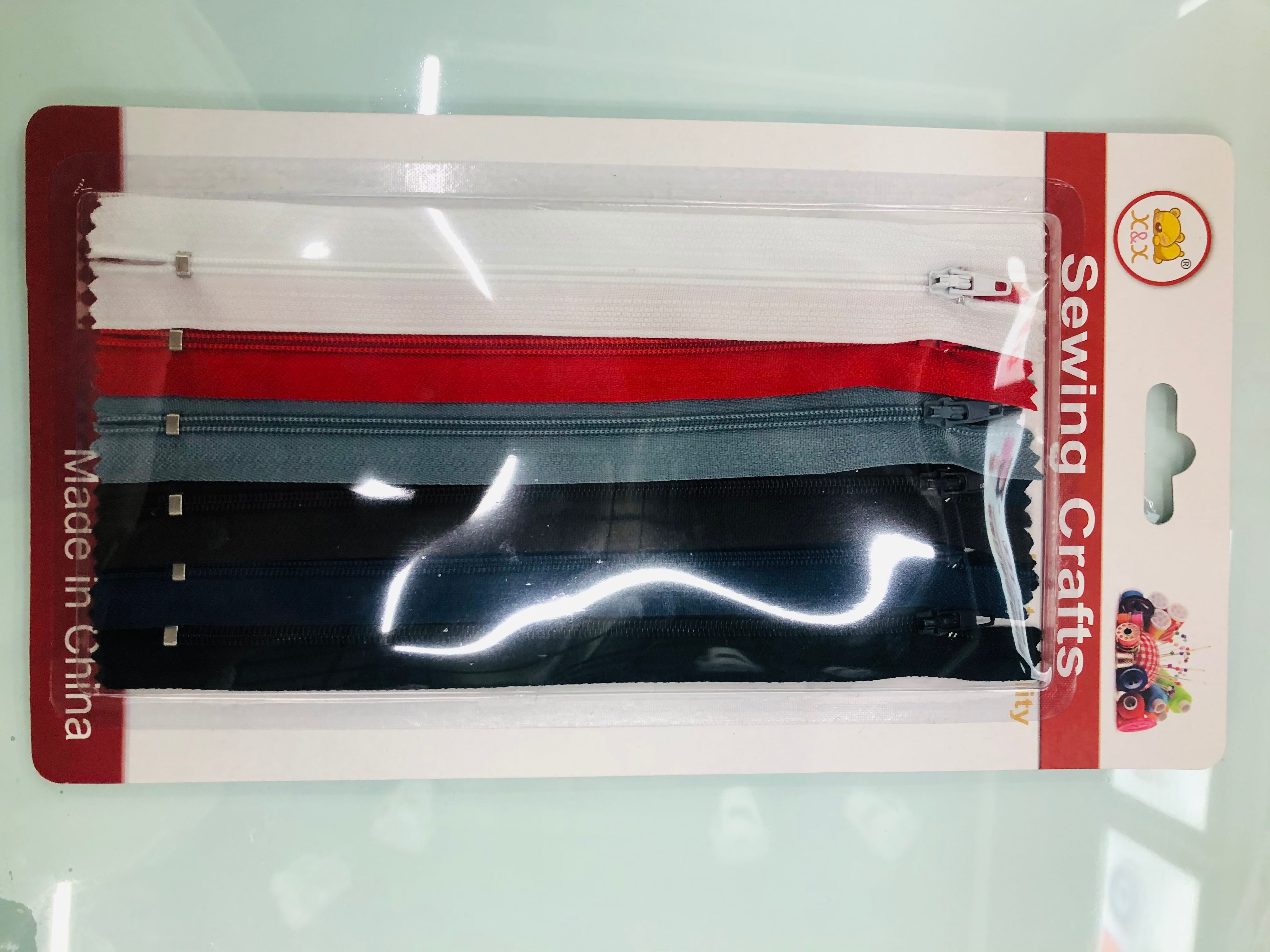 6pc尼龙拉链吸卡