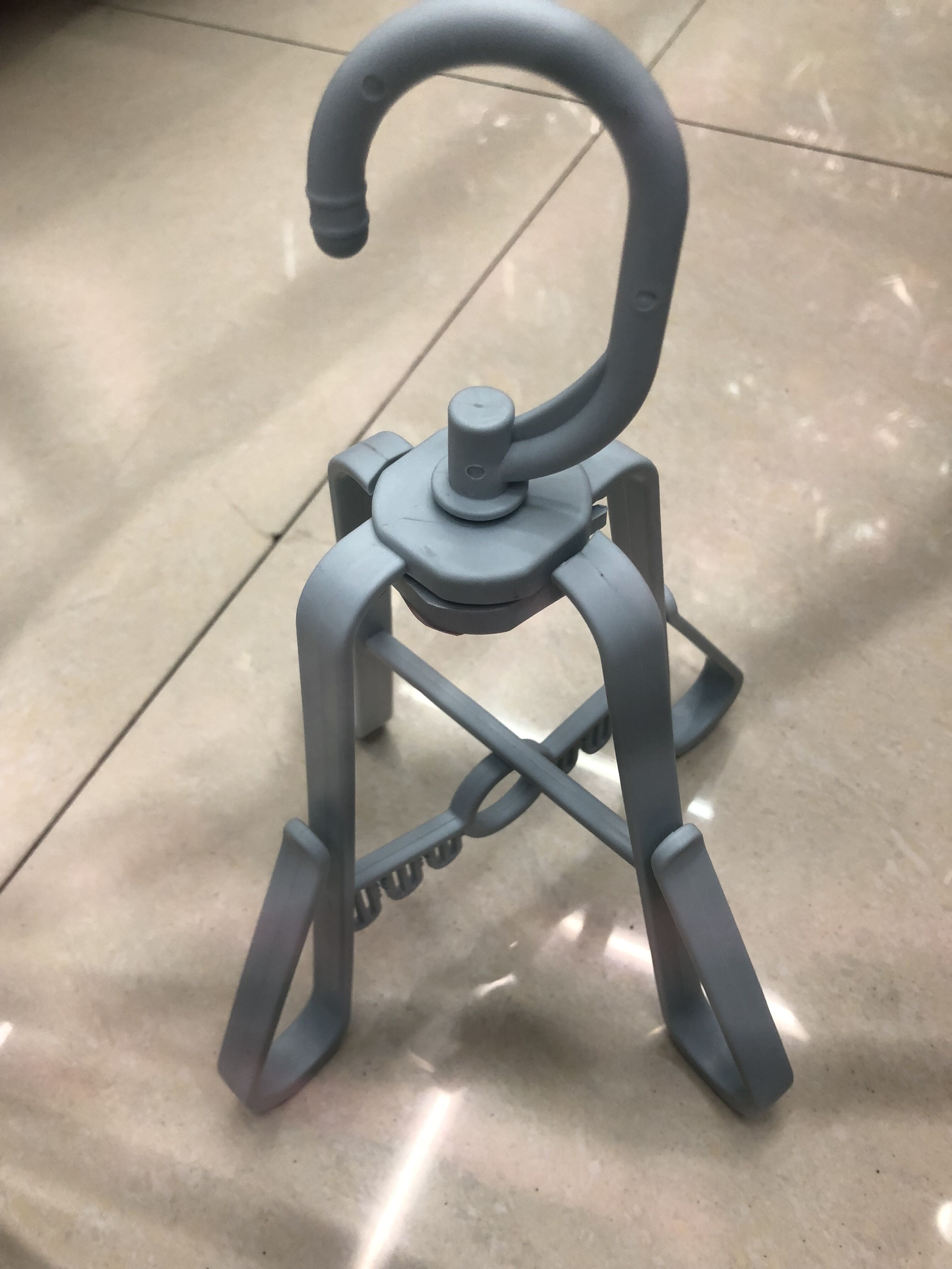 360-Degree Rotating Shoe Rack Mobile Hanger Scarf, Scarf, Coat And Hat Rack Plastic Hook Shoe Rack details Picture