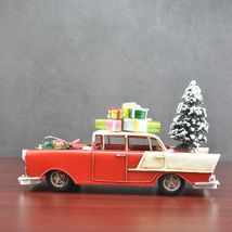 圣诞节创意礼品复古跑车模型家居软装摆件书房主题餐厅节日礼物