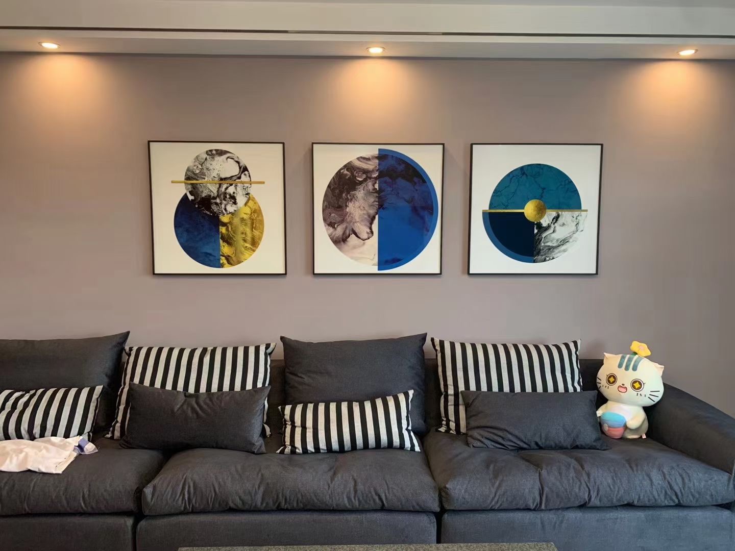 装饰画/挂画阿拉伯/晶瓷晶钻画/墙面装饰，沙发背景画/壁画细节图
