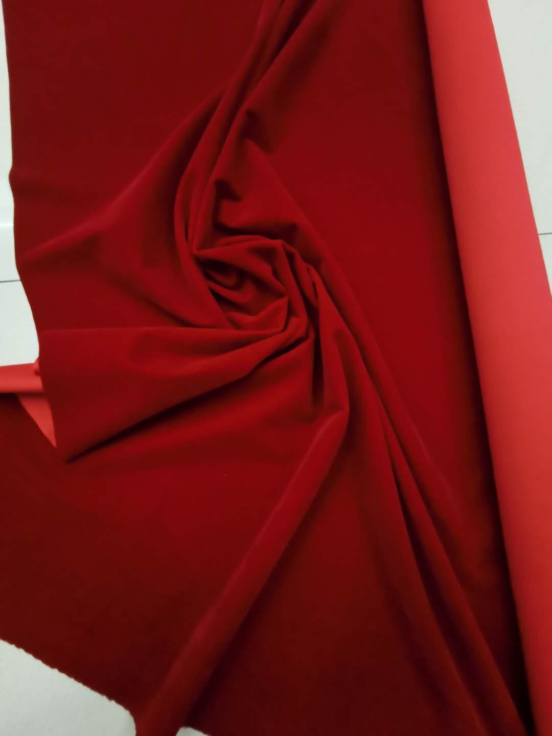تستخدم الأقمشة المخملية في هونغ كونغ مع جنية الشعر ذات غطاء الشعر، detail image 2