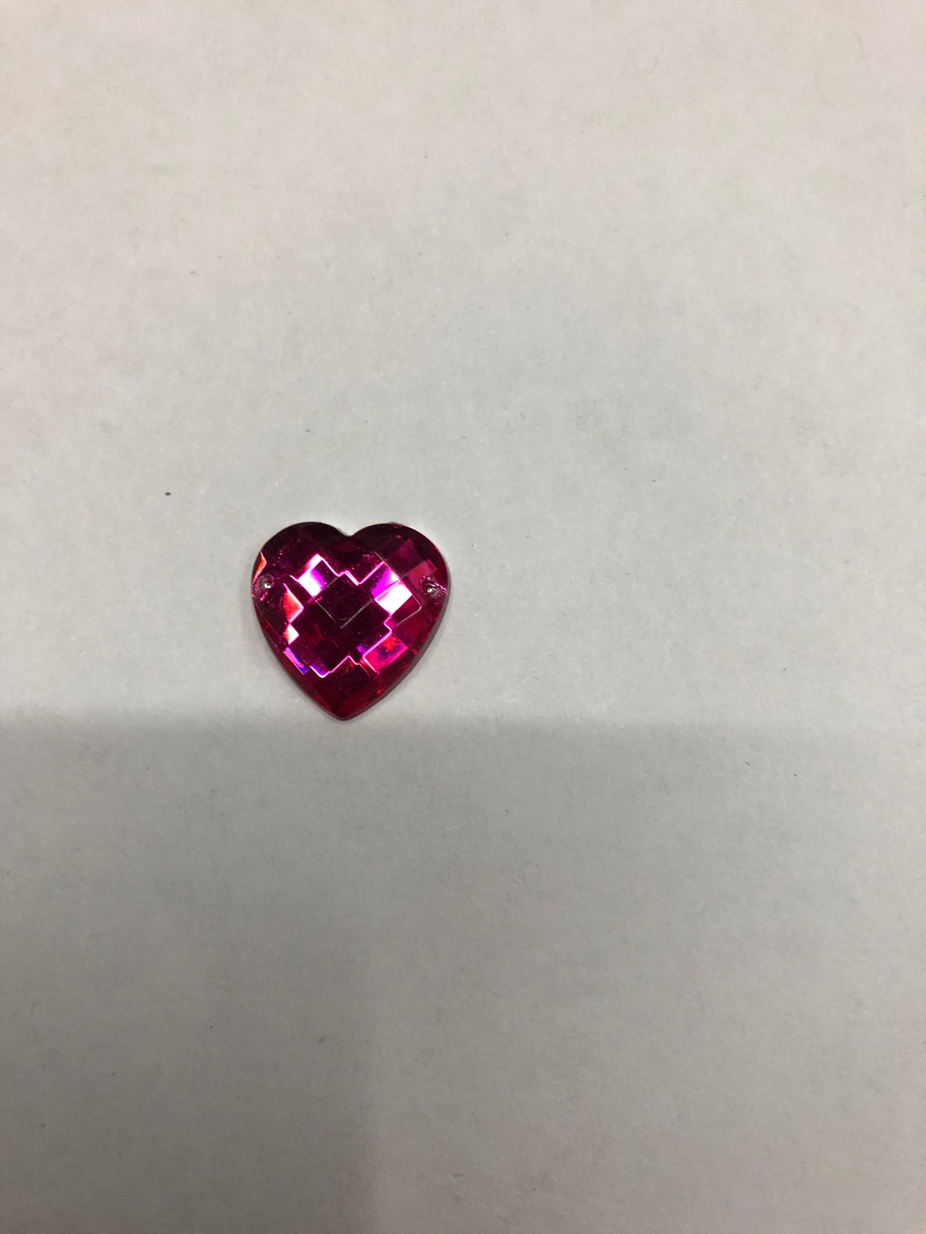 梅红14mm桃心