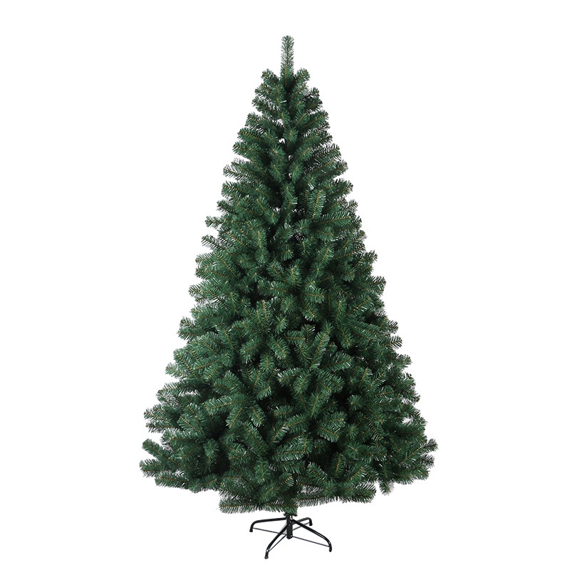 Ordinary Christmas trees are decorated with encrypted festive atmosphere