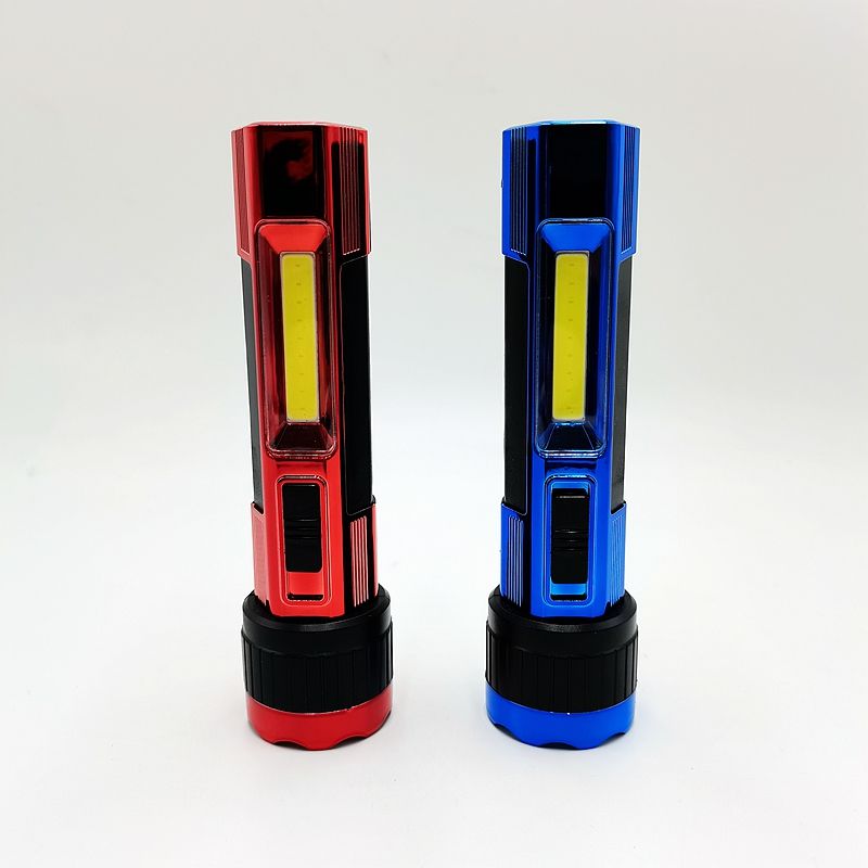 Jd-777b LED Solar Energy lithium battery rechargeable flashlight household convenient floodlight outdoor emergency light thumbnail