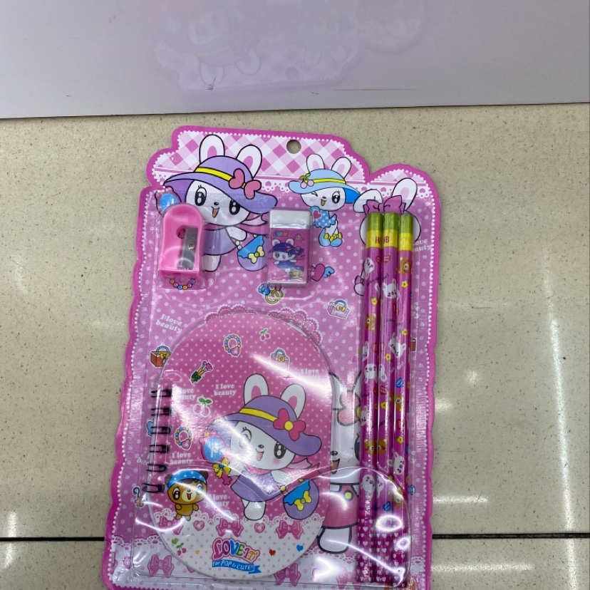 Wangsheng Stationery Office Culture Learning 82 Stationery Set 0003 details Picture