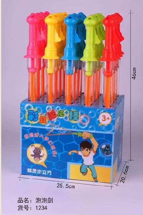 Western bubble sword bubble stick