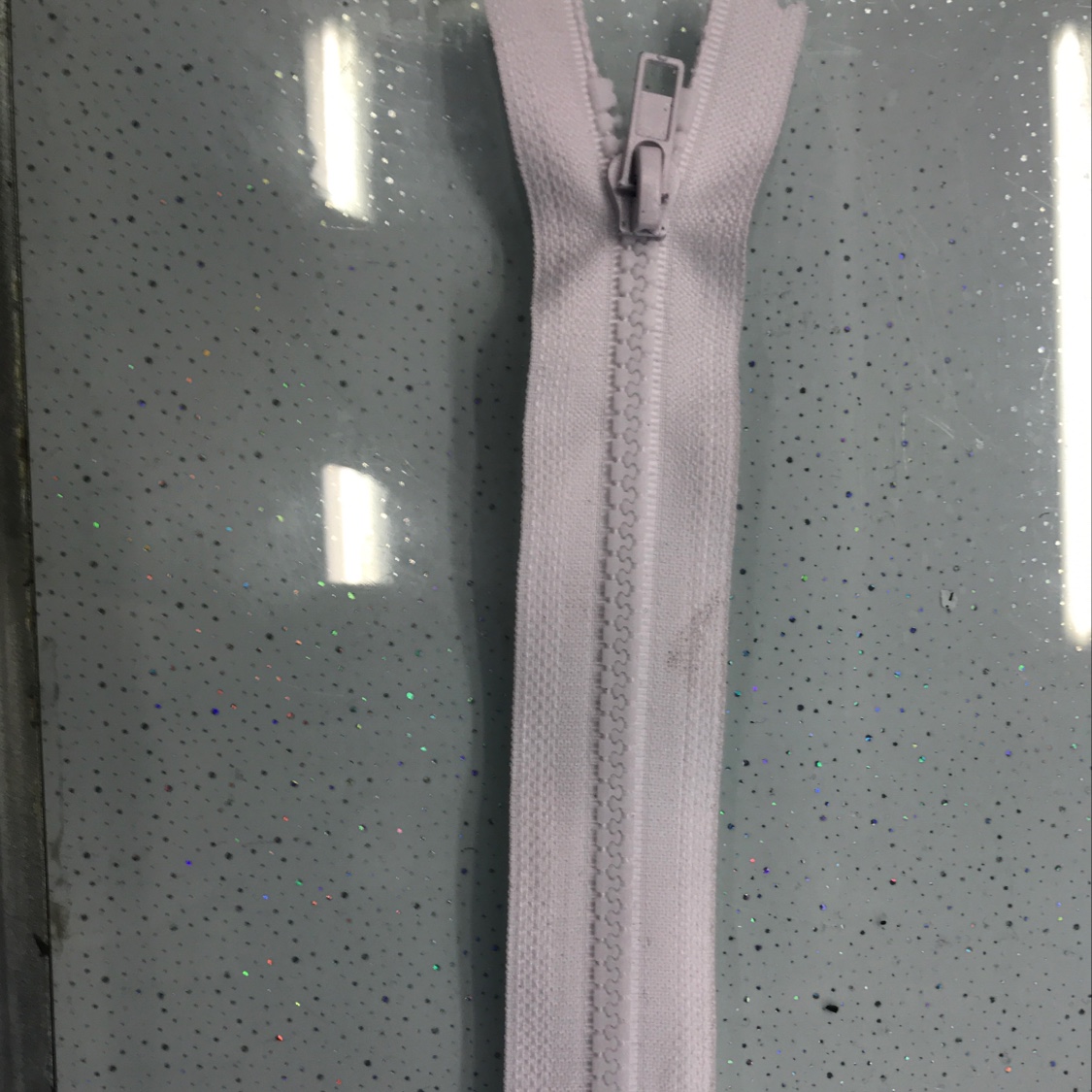 5号闭尾白拉链