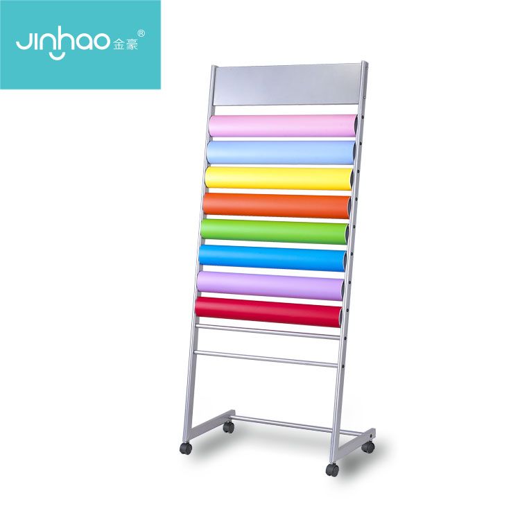 JH-10杂志架广告架报刊展示架期刊架书刊架落地杂志架展示架图