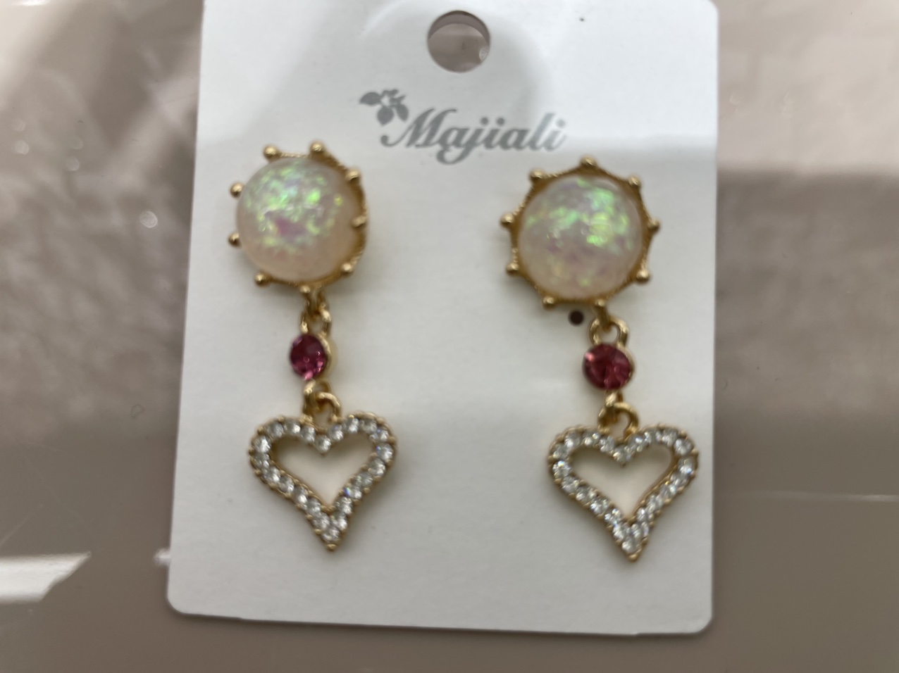 Korean Love Earrings