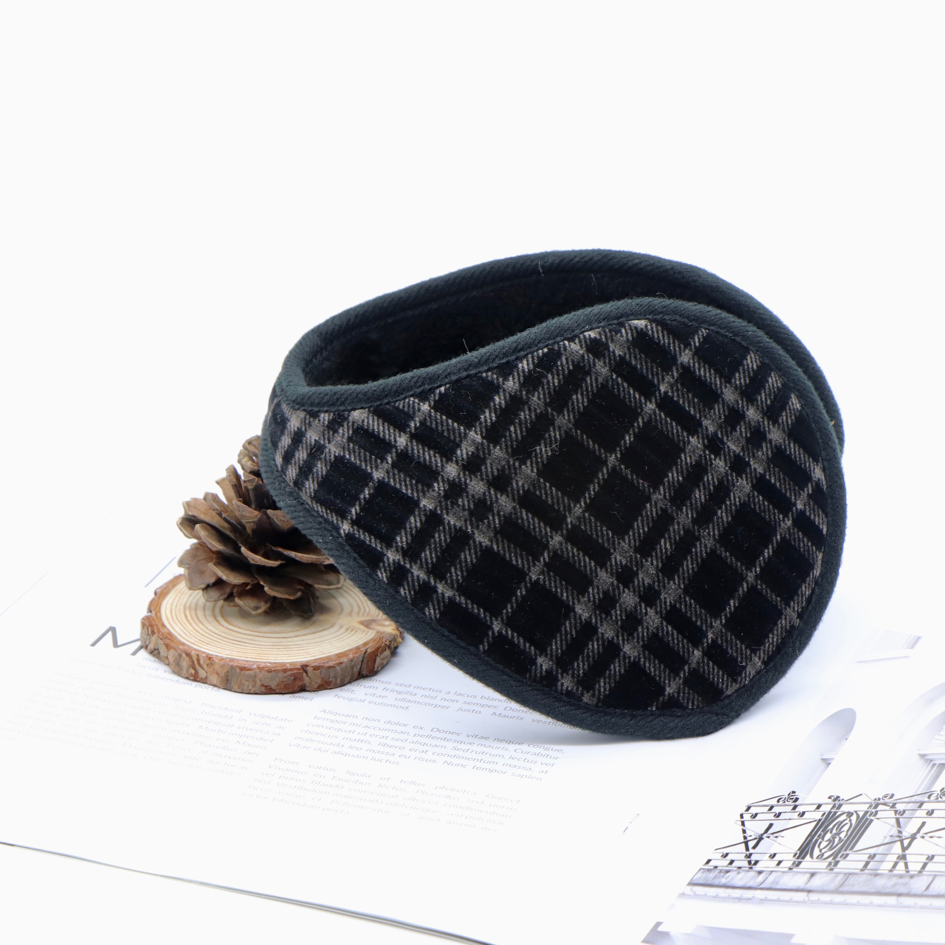 Men's And Women's Back Buckle Type Earmuffs For Warm Ear Protection 05 details Picture