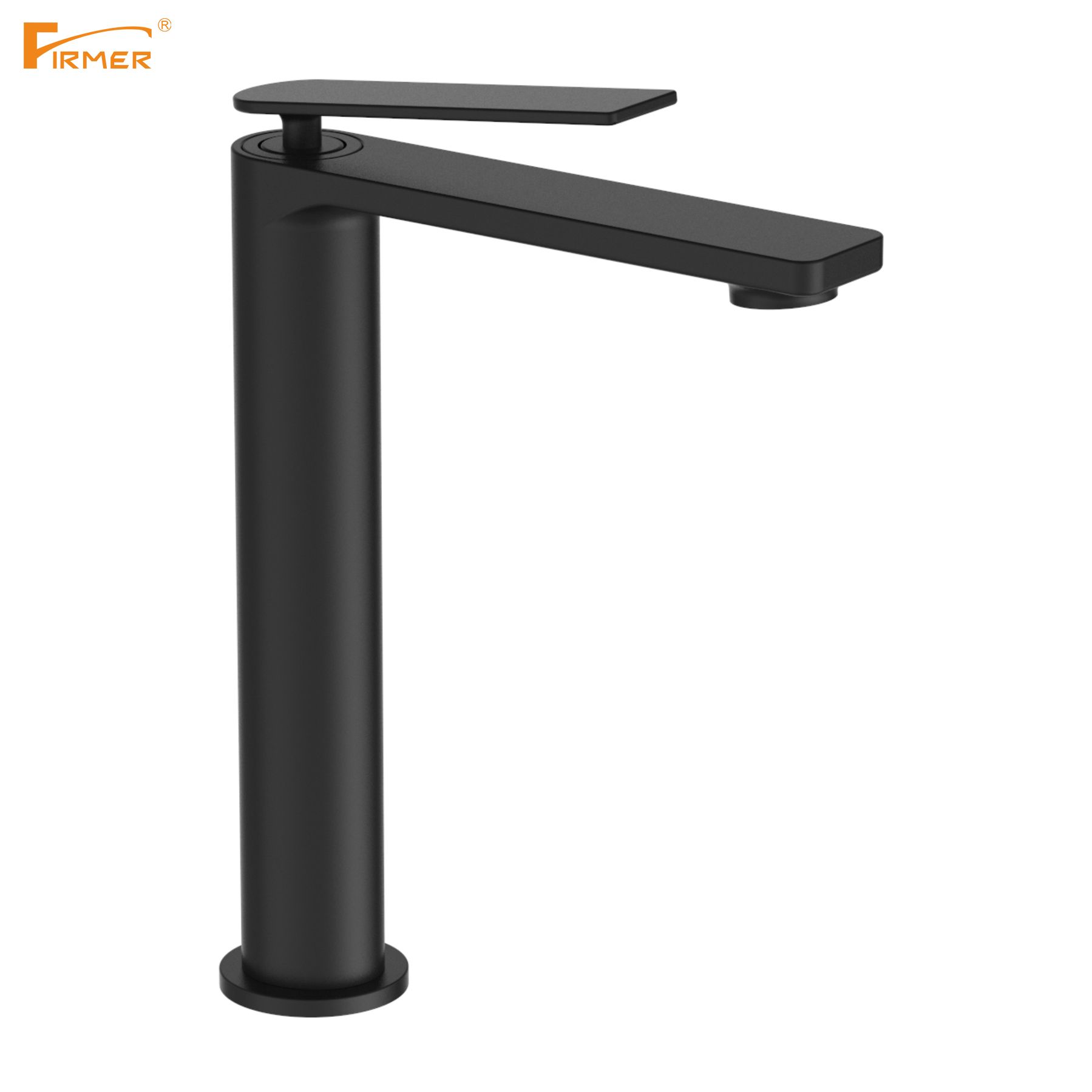 FIRMER's newly designed high copper sink faucet for hotel and villa bathrooms Application Scenario