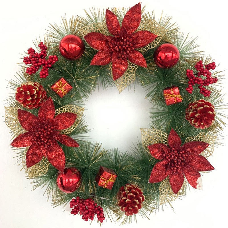 Shengfa industry and trade Christmas wreath decoration