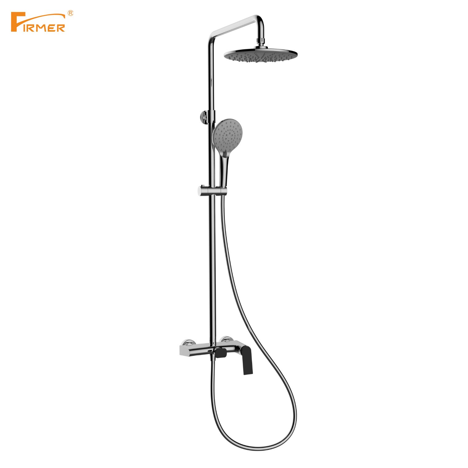 FIRMER bathroom high-quality shower head rose gold shower head set Specification image