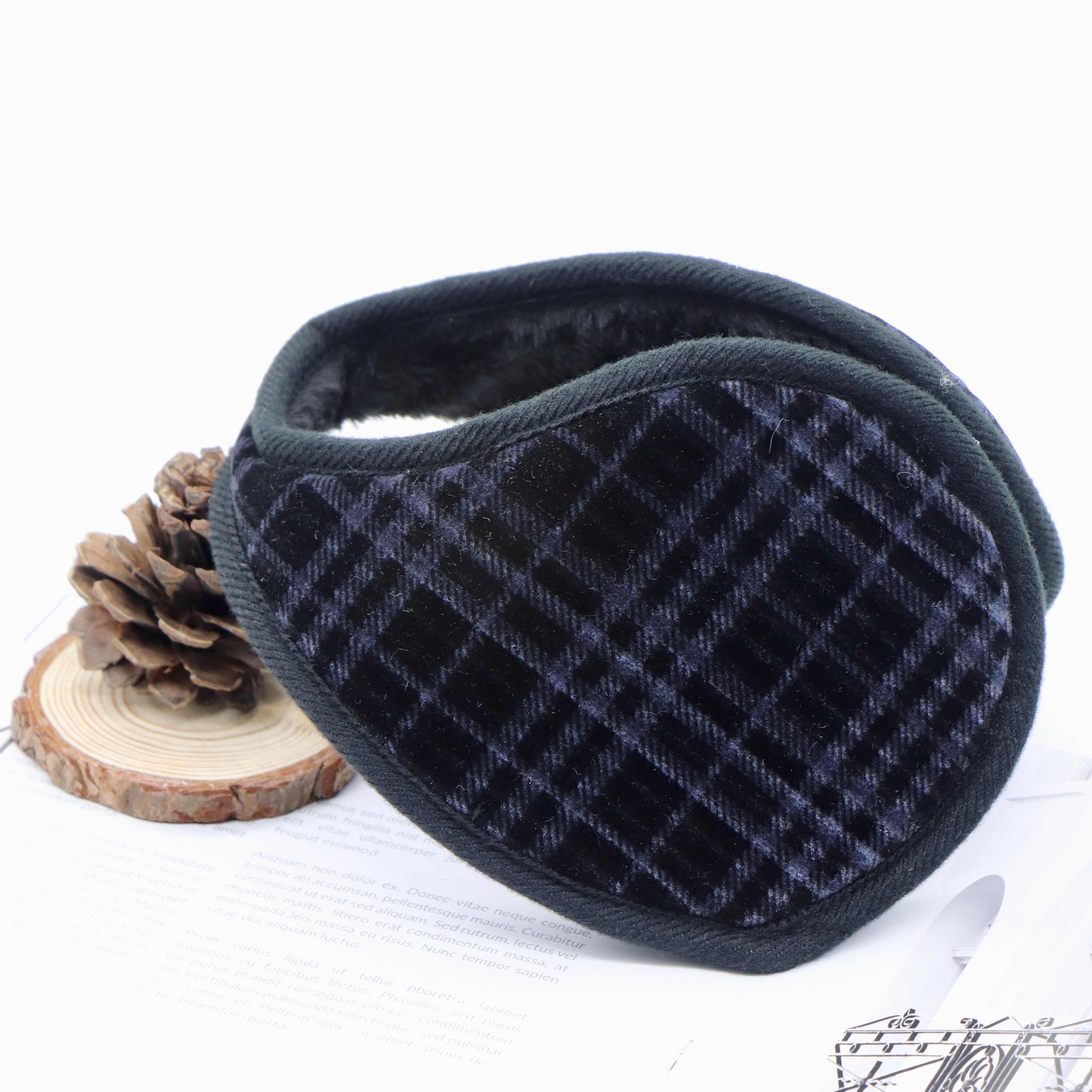 Men's And Women's Back Buckle Type Earmuffs For Warm Ear Protection 05 details Picture