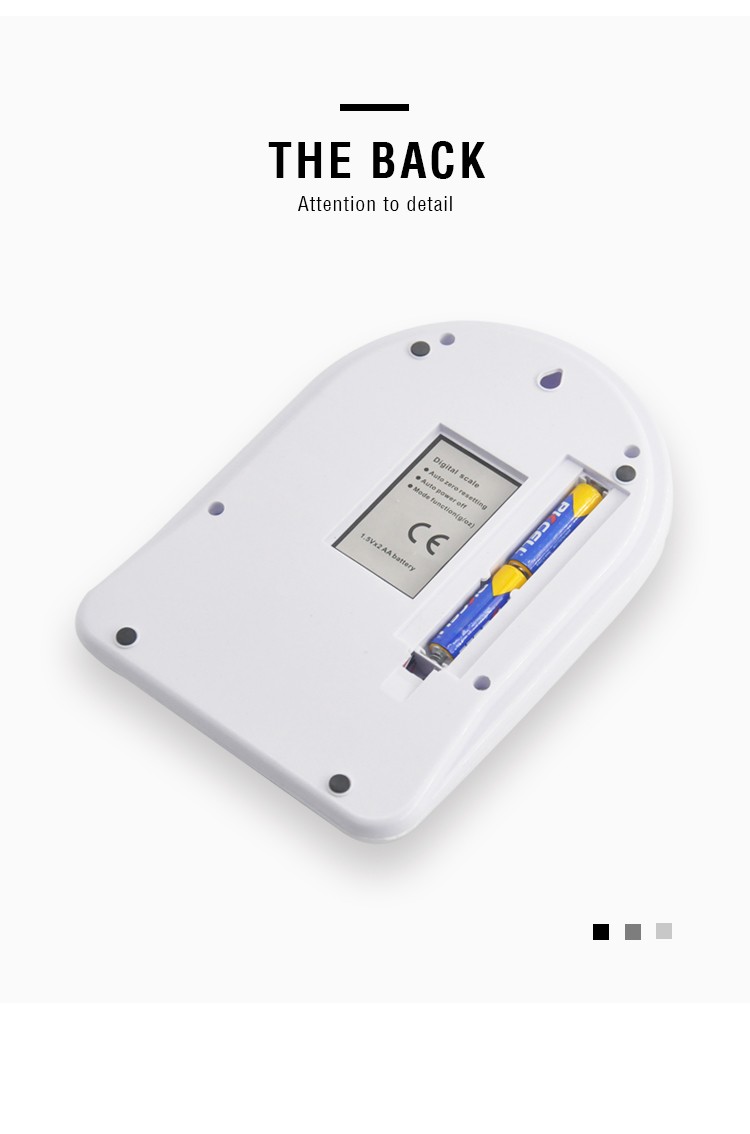 B2090家用电子厨房秤高质量高精度称食物蔬菜厨房秤详情图3