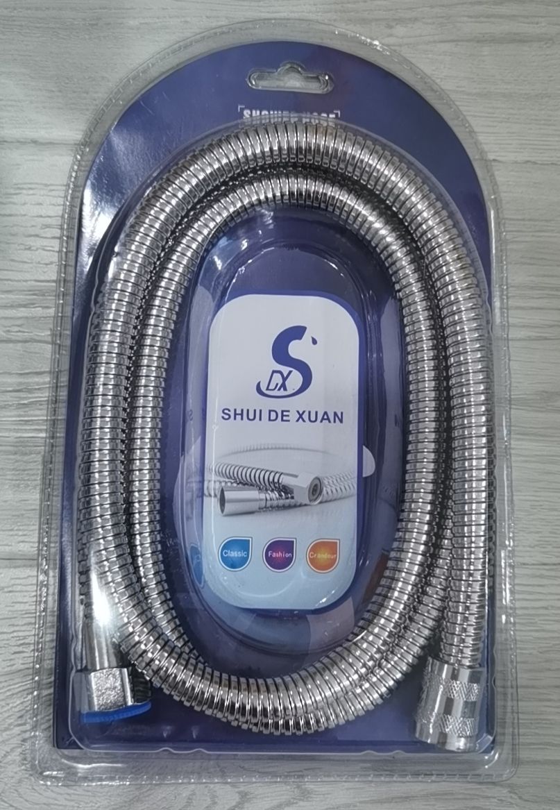 花洒不锈钢软管吸塑