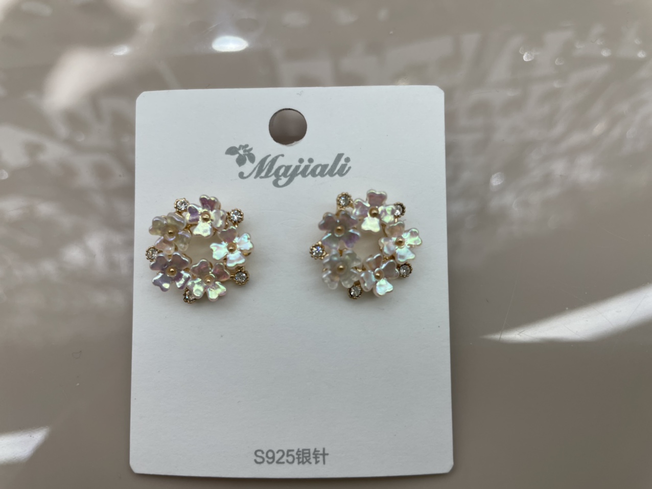 Korean Version Of Small Flower Earrings