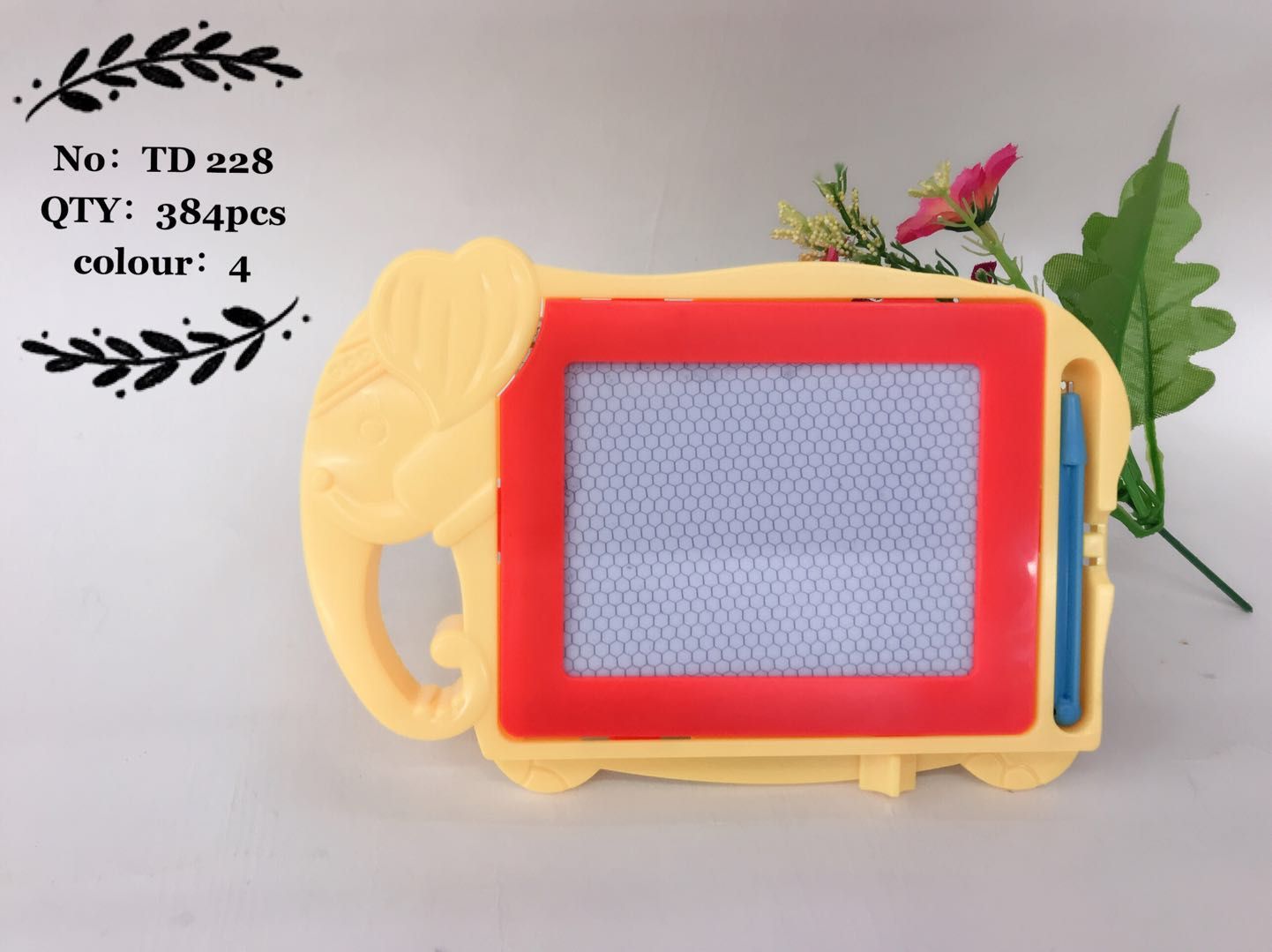 儿童磁性写字板细节图