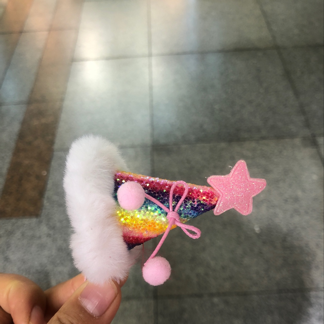 MAO MAO's Christmas untoppleable doll clip