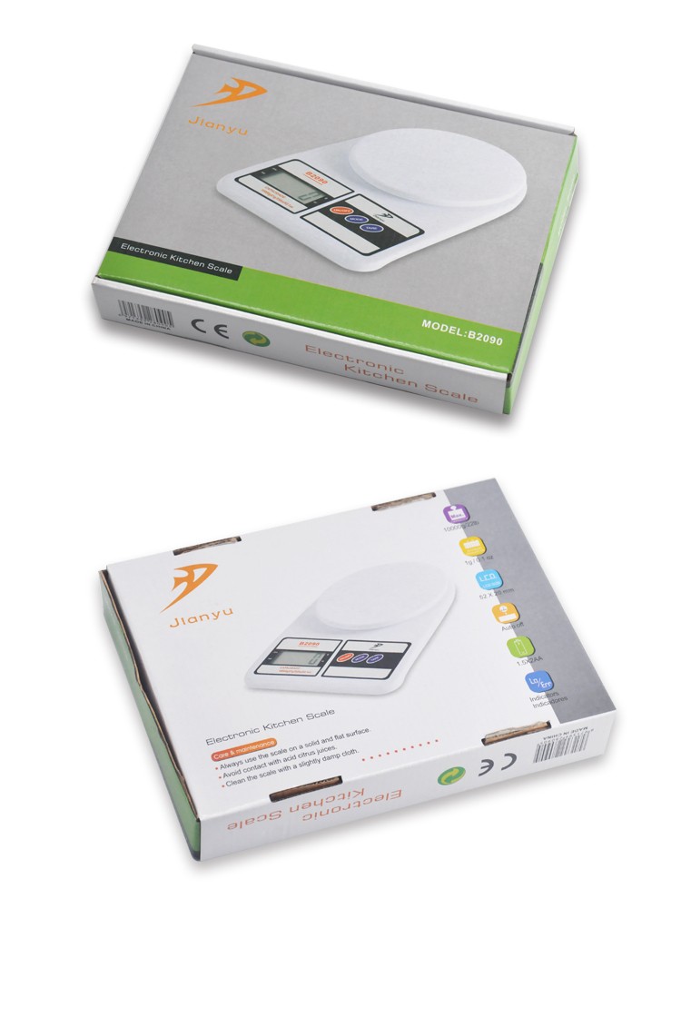 B2090家用电子厨房秤高质量高精度称食物蔬菜厨房秤详情图6